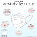 【日本製】 ふんわりマスク ワンポイント入り (茶犬パッケージ)